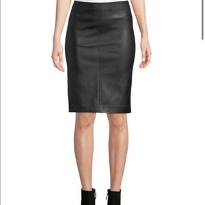 New York and Co. faux leather pencil skirt